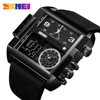 Foto 6 | Venta Internacional - Reloj Deportivo Digital Gosasa para Hombre con Correa de Piel 3atm