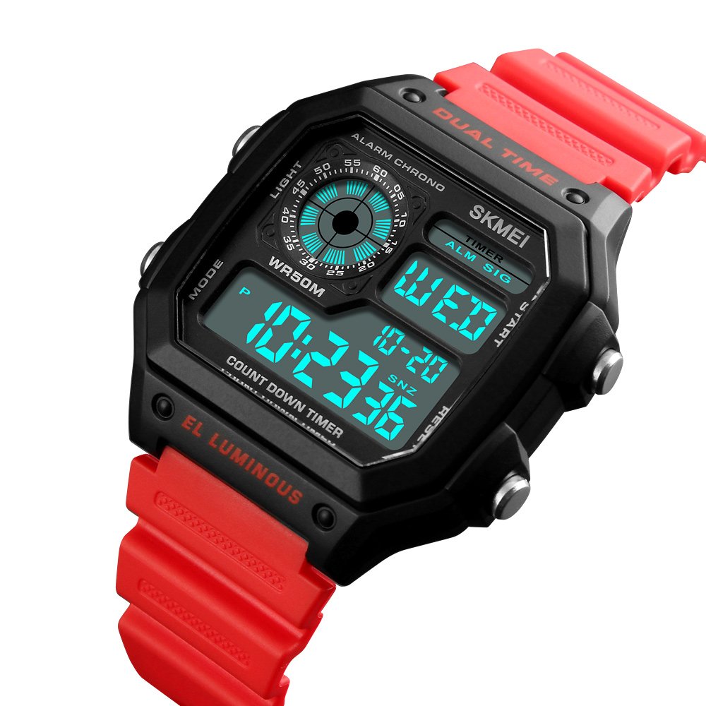 Foto 9 pulgar | Venta Internacional - Reloj Deportivo Yooten Con Alarma De Cuenta Regresiva Digital Multifunción