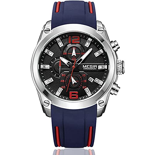 Venta Internacional - Reloj Megir Sport Chronograph Quartz Luminous Para Hombre