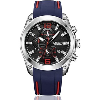 Foto 1 | Venta Internacional - Reloj Megir Sport Chronograph Quartz Luminous Para Hombre