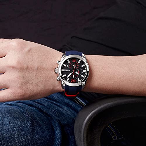 Foto 4 pulgar | Venta Internacional - Reloj Megir Sport Chronograph Quartz Luminous Para Hombre