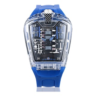 Foto 1 | Venta Internacional - Reloj Genérico De Cuarzo De Silicona Transparente Para Hombre