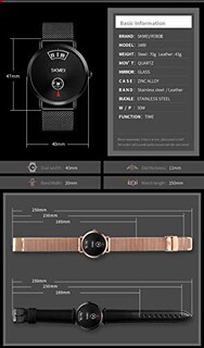 Foto 5 | Venta Internacional - Reloj Gosasa Simple Quartz Business Para Hombre, Resistente Al Agua Hasta 30 M