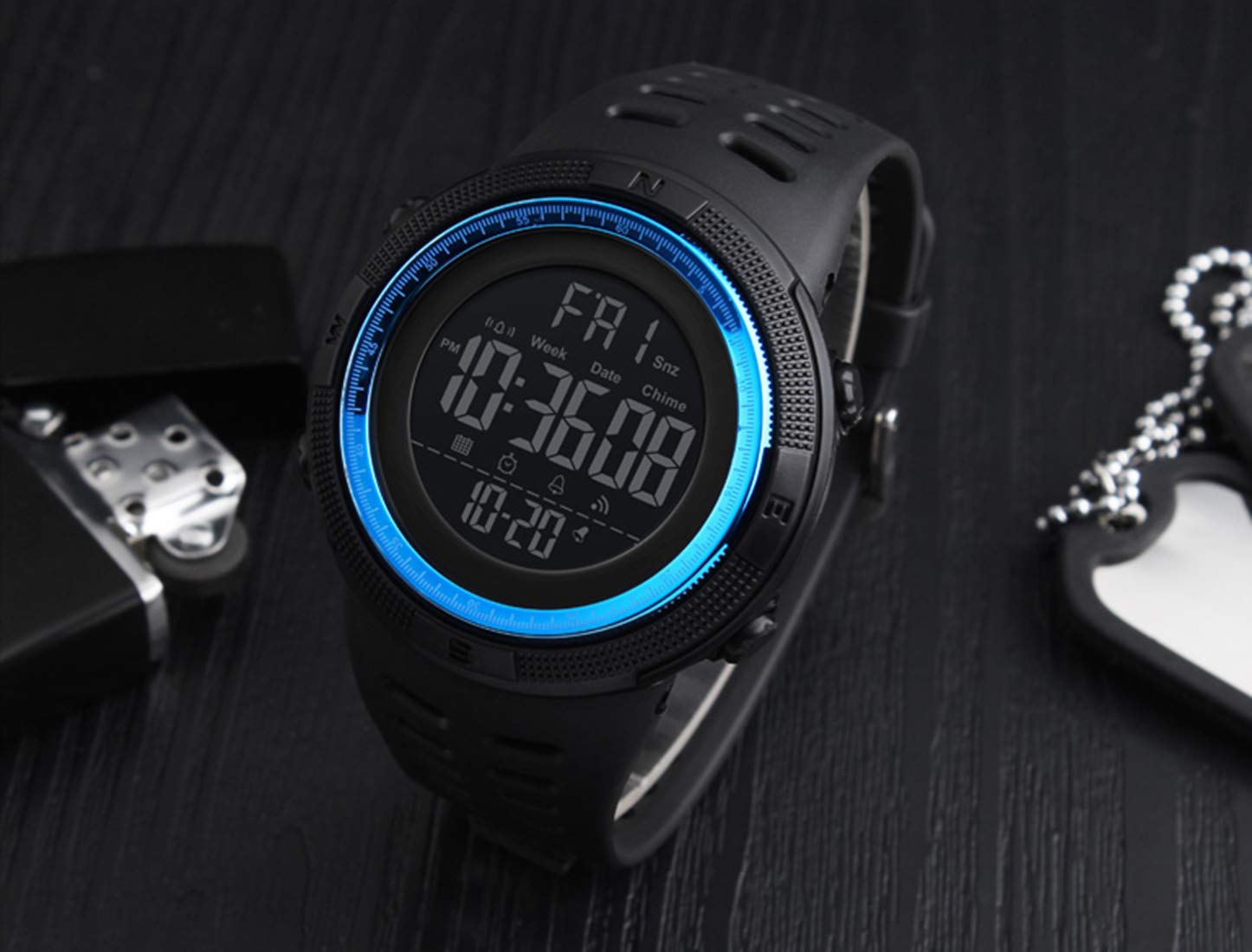 Foto 5 pulgar | Venta Internacional - Pantalla Led Digital Watch Xiifx De Cara Grande A Prueba De Agua Para Niños