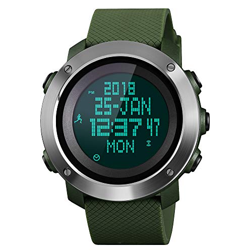 Foto 1 | Venta Internacional - Reloj Deportivo Digital Skmei Para Hombre Con Brújula, Resistente Al Agua, 50 M