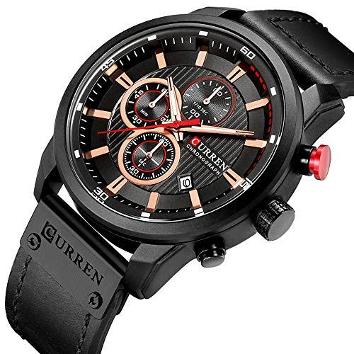 Foto 2 | Venta Internacional - Reloj Loreo Casual Chronograph De Cuarzo Impermeable Para Hombre