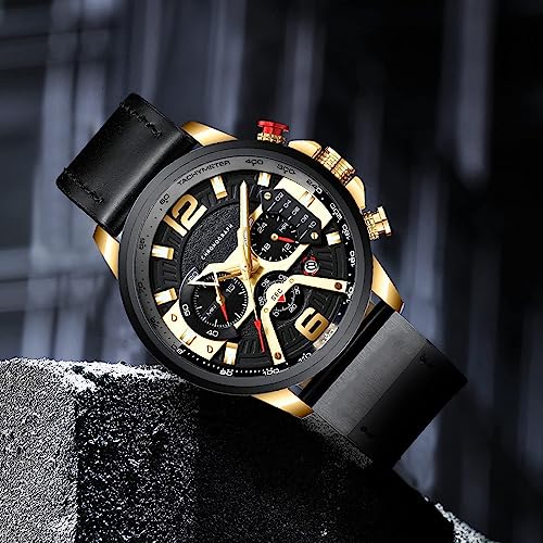 Foto 3 | Venta Internacional - Reloj Fanmis, Vestido Lujoso Con Cronógrafo De Negocios Para Hombre