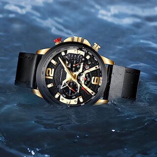 Foto 5 | Venta Internacional - Reloj Fanmis, Vestido Lujoso Con Cronógrafo De Negocios Para Hombre