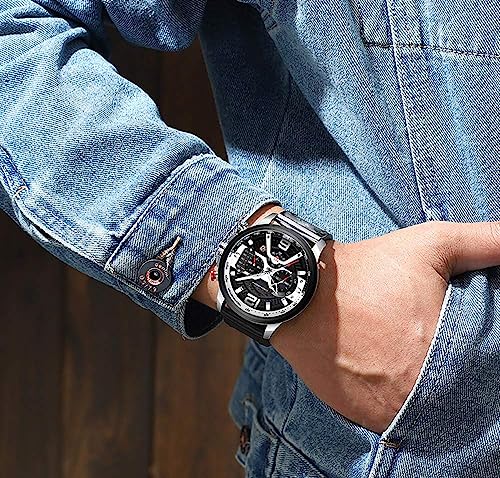 Foto 7 pulgar | Venta Internacional - Reloj Fanmis, Vestido Lujoso Con Cronógrafo De Negocios Para Hombre