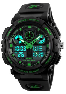 Foto 1 | Venta Internacional - Reloj Gosasa Shock Para Hombre, Para Deportes Al Aire Libre, Led De Doble Hora, 50 M