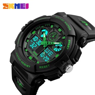 Foto 3 | Venta Internacional - Reloj Gosasa Shock Para Hombre, Para Deportes Al Aire Libre, Led De Doble Hora, 50 M