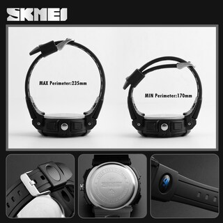 Foto 7 | Venta Internacional - Reloj Gosasa Shock Para Hombre, Para Deportes Al Aire Libre, Led De Doble Hora, 50 M