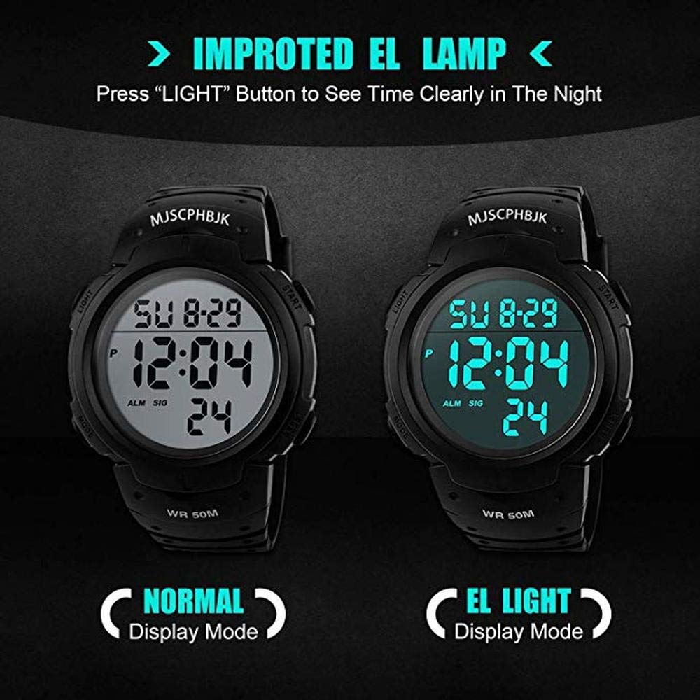 Foto 4 pulgar | Venta Internacional - Reloj Deportivo Digital Skmei Mjscphbjk Impermeable Para Hombre