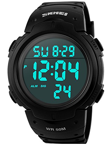 Foto 2 pulgar | Venta Internacional - Reloj Pasoy Digital 50 M Resistente Al Agua Con Luz Led Para Hombres/mujeres