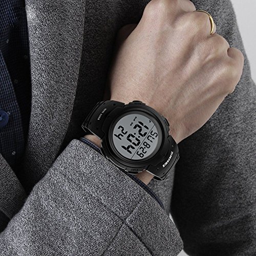 Foto 5 pulgar | Venta Internacional - Reloj Pasoy Digital 50 M Resistente Al Agua Con Luz Led Para Hombres/mujeres