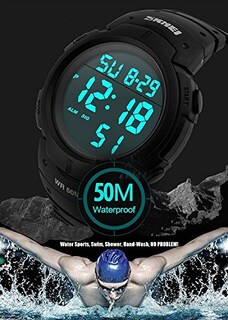Foto 5 | Venta Internacional - Reloj Pasoy Digital 50 M Resistente Al Agua Con Luz Led Para Hombres/mujeres