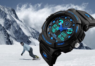 Foto 5 | Venta Internacional - Reloj Digital Led Gosasa Shock Para Hombre, Deportes Al Aire Libre