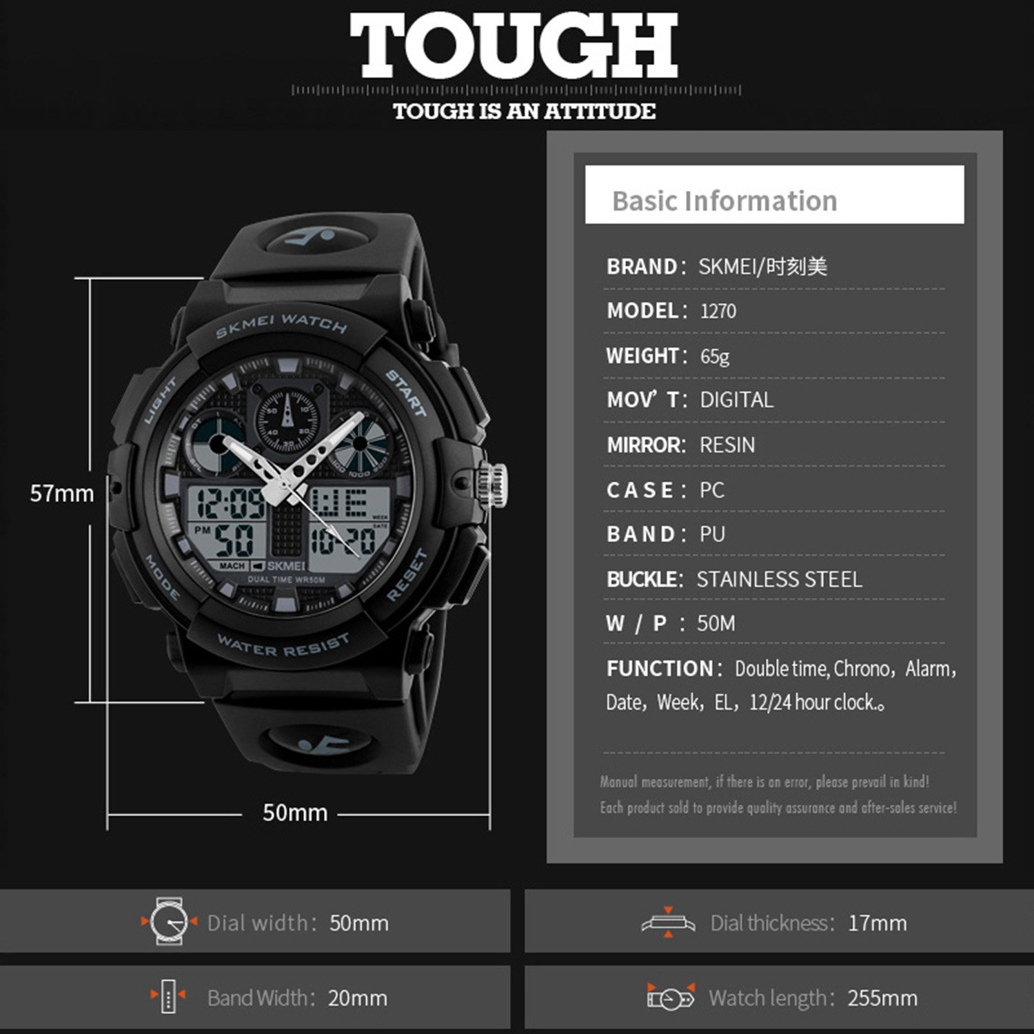 Foto 7 | Venta Internacional - Reloj Digital Led Gosasa Shock Para Hombre, Deportes Al Aire Libre