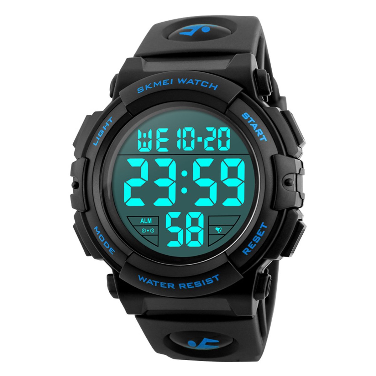 Foto 2 pulgar | Venta Internacional - Reloj Deportivo Beswlz Militar Digital Led Con Alarma Y Cronómetro Wate