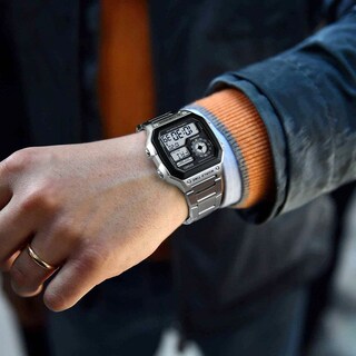 Foto 5 | Venta Internacional - Reloj Deportivo Yooten Word Time Con Alarma Digital De Doble Hora Para Hombre