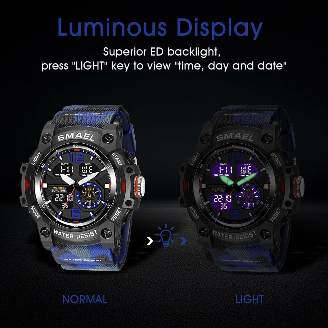 Foto 5 pulgar | Venta Internacional - Reloj Aswan, Cronómetro Digital, Alarma, Luz Led, Para Hombre