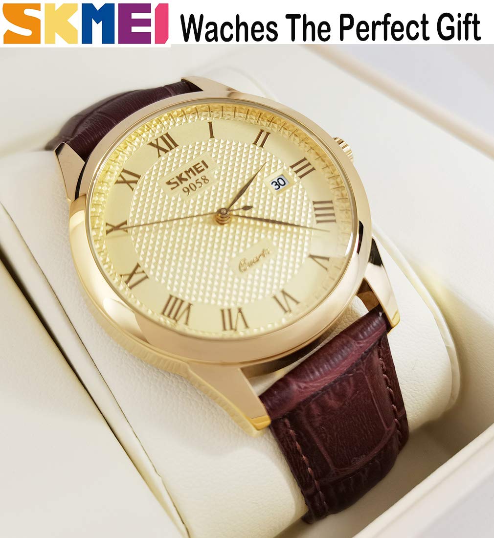 Foto 5 pulgar | Venta Internacional - Mira El Vestido Casual De Negocios De Skmei Para Hombre Con Calendario