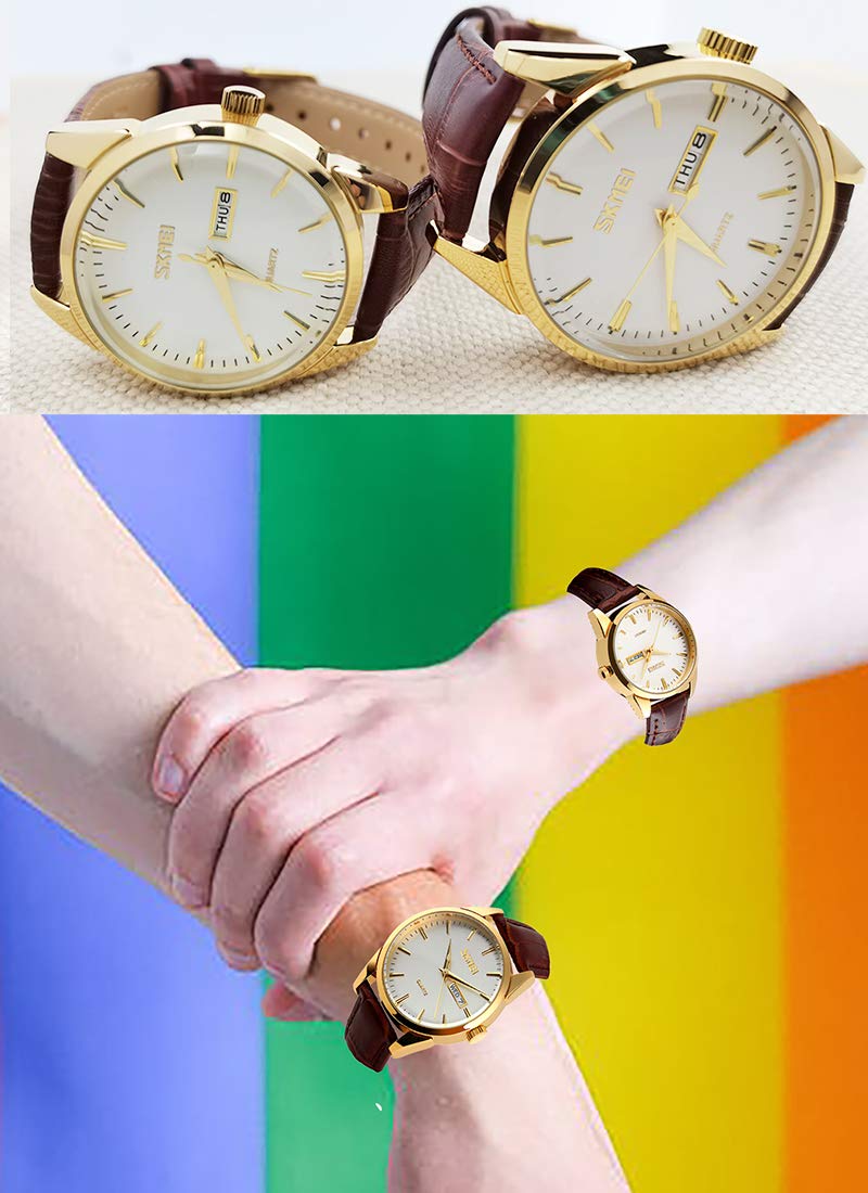 Foto 8 pulgar | Venta Internacional - Reloj Skmei Vestido De Negocios Casual A La Moda Para Hombre Con Cuero