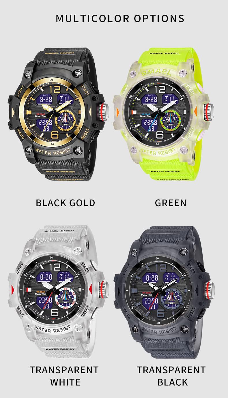 Foto 6 pulgar | Venta Internacional - Reloj Gosasa S-shock Sport Para Hombre Con Cronómetro Y Alarma