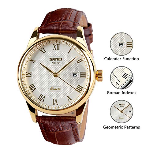 Foto 3 pulgar | Venta Internacional - Reloj Analógico De Cuarzo Cakcity Para Hombre, De Negocios, Resistente Al Agua
