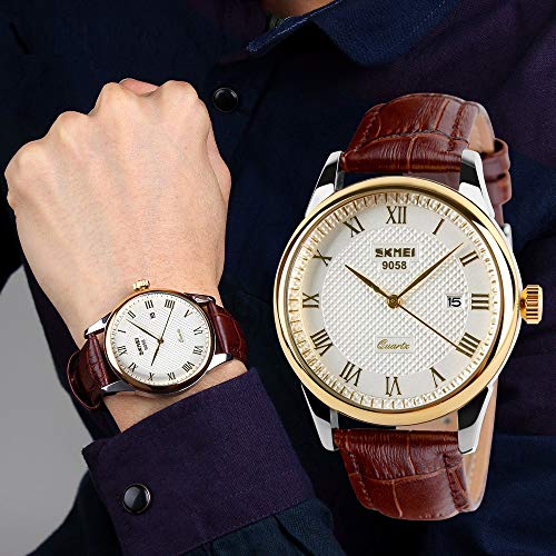 Foto 4 pulgar | Venta Internacional - Reloj Analógico De Cuarzo Cakcity Para Hombre, De Negocios, Resistente Al Agua