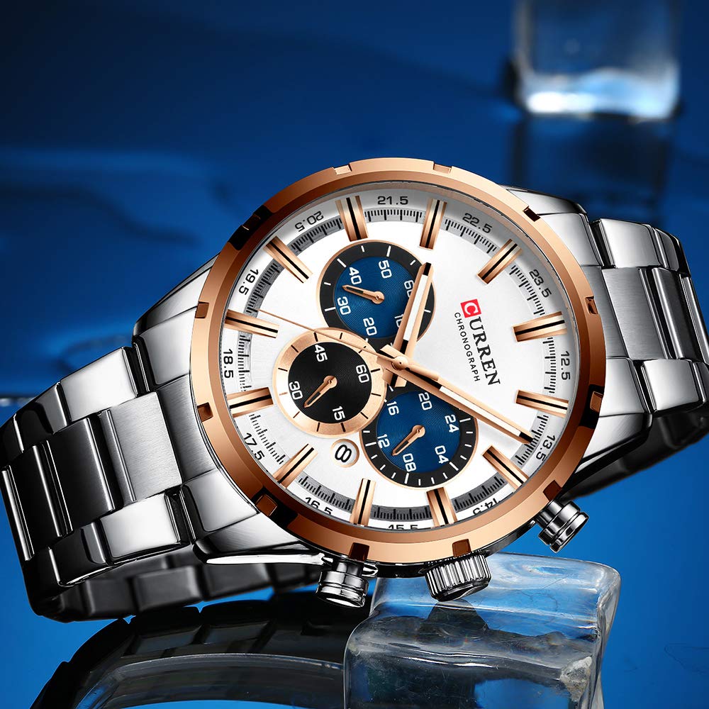 Foto 5 pulgar | Venta Internacional - Reloj Matkasur Para Hombre Y Citas Deportivas, Impermeable, Con Caja De Regalo