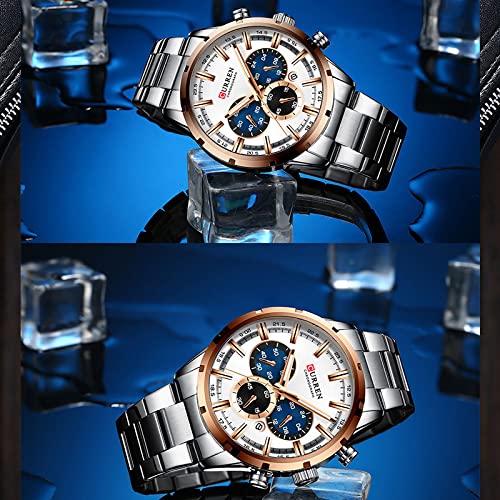 Foto 7 pulgar | Venta Internacional - Reloj Matkasur Para Hombre Y Citas Deportivas, Impermeable, Con Caja De Regalo