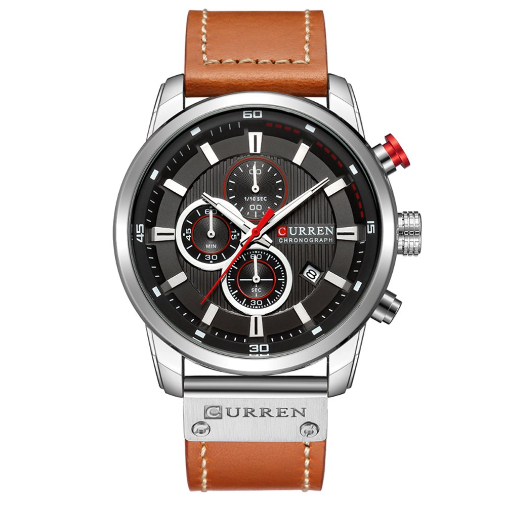 Foto 1 | Venta Internacional - Reloj De Pulsera Cluqmeik Curren 8271 Chronograph 3atm Waterproof