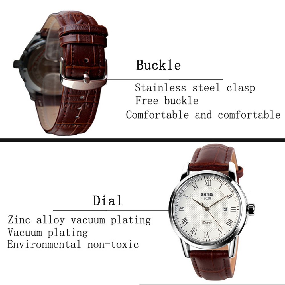 Foto 5 pulgar | Venta Internacional - Reloj Skmei Fashion Business Casual Quartz Para Hombre