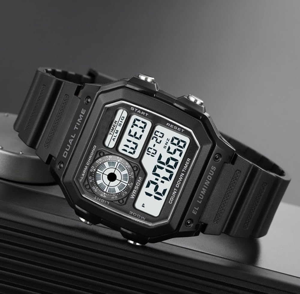 Foto 4 | Venta Internacional - Reloj Yooten, Digital, Luminoso, Impermeable, Multifunción Para Hombre