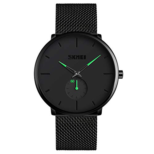 Foto 2 pulgar | Venta Internacional - Reloj De Pulsera Ultradelgado Pizitang Para Hombre De Acero Inoxidable
