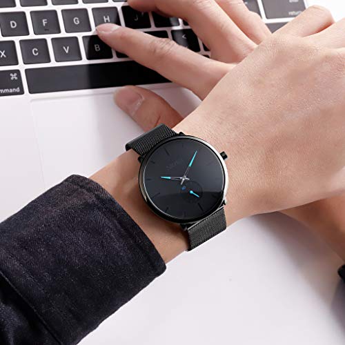 Foto 4 pulgar | Venta Internacional - Reloj De Pulsera Ultradelgado Pizitang Para Hombre De Acero Inoxidable