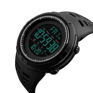 Foto 2 | Venta Internacional - Reloj Deportivo Alcadan Para Hombre Con Retroiluminación Led Digital, Funda De Goma