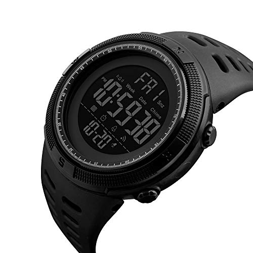 Foto 4 pulgar | Venta Internacional - Reloj Deportivo Alcadan Para Hombre Con Retroiluminación Led Digital, Funda De Goma