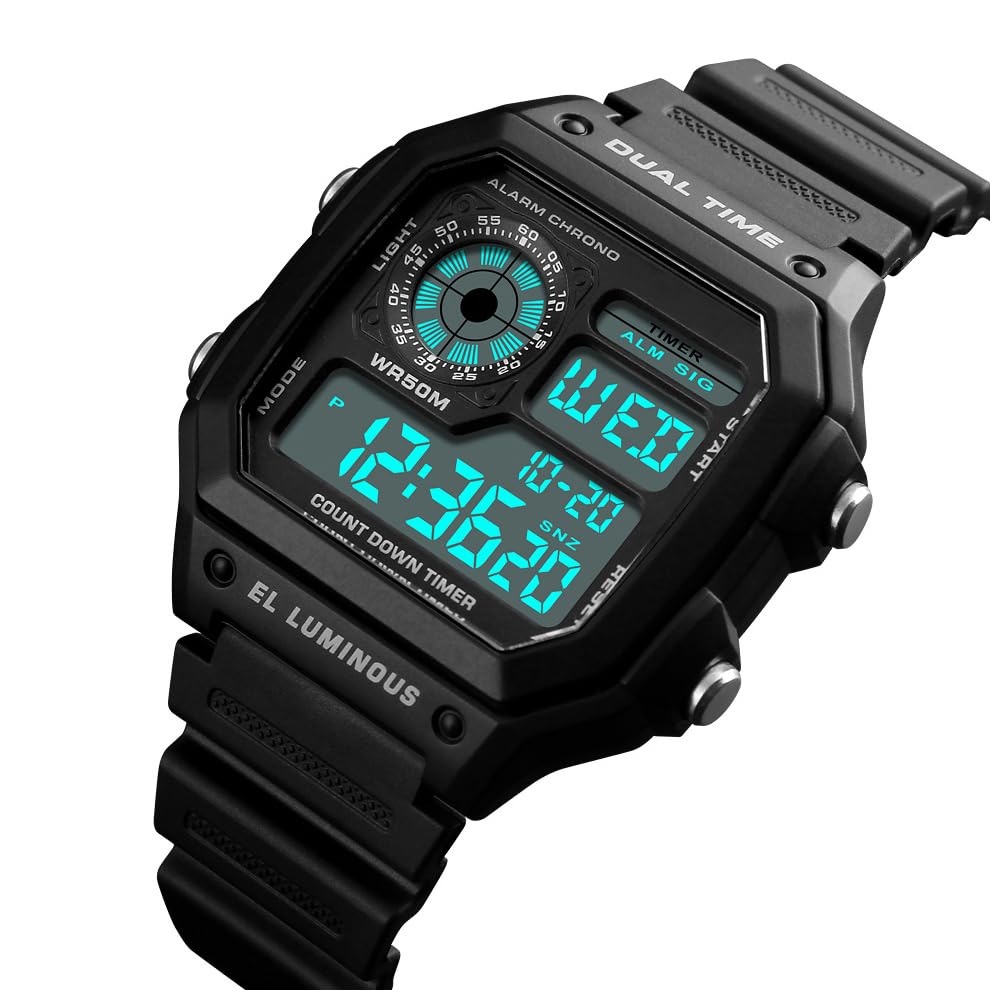 Foto 2 | Venta Internacional - Reloj Yooten, Digital, Luminoso, Impermeable, Multifunción Para Hombre