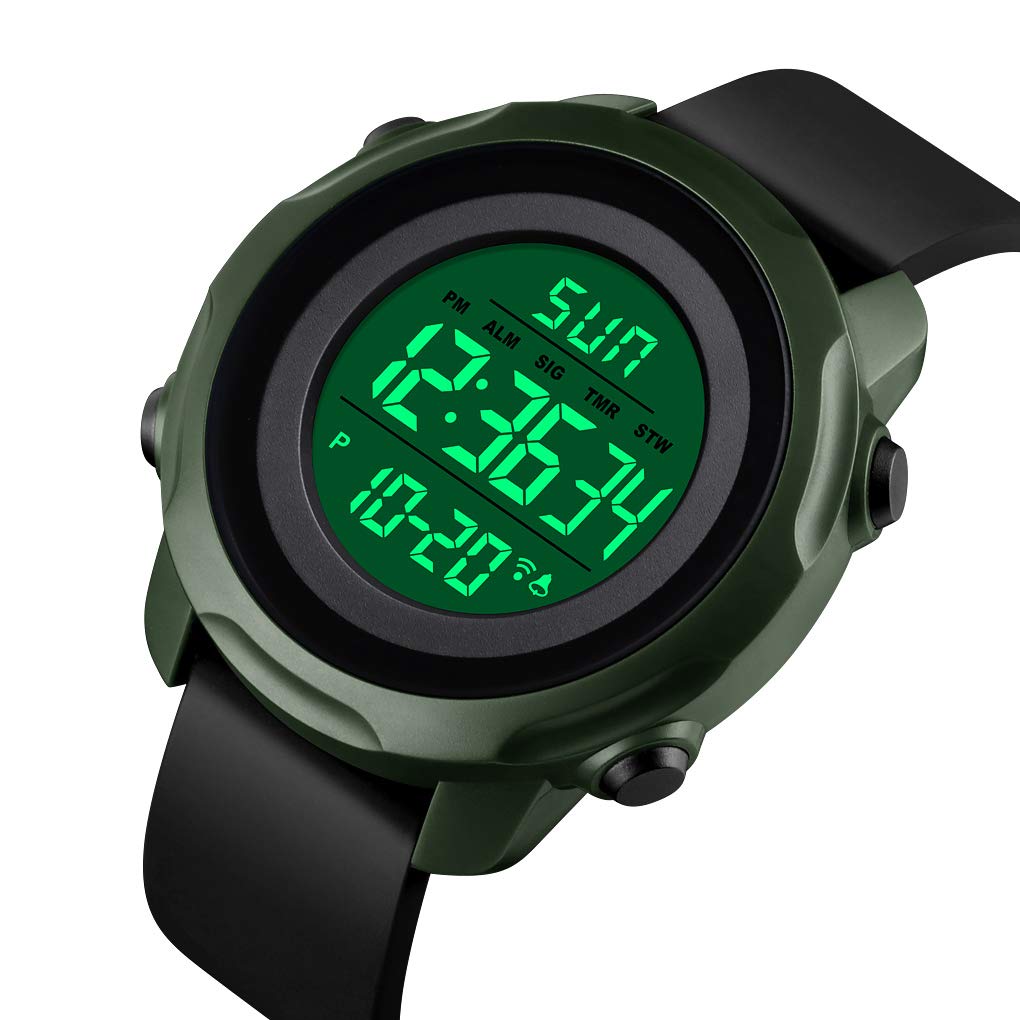 Foto 4 pulgar | Venta Internacional - Reloj Digital Deportivo Unisex Skmei 1540 A Prueba De Agua Con Alarma