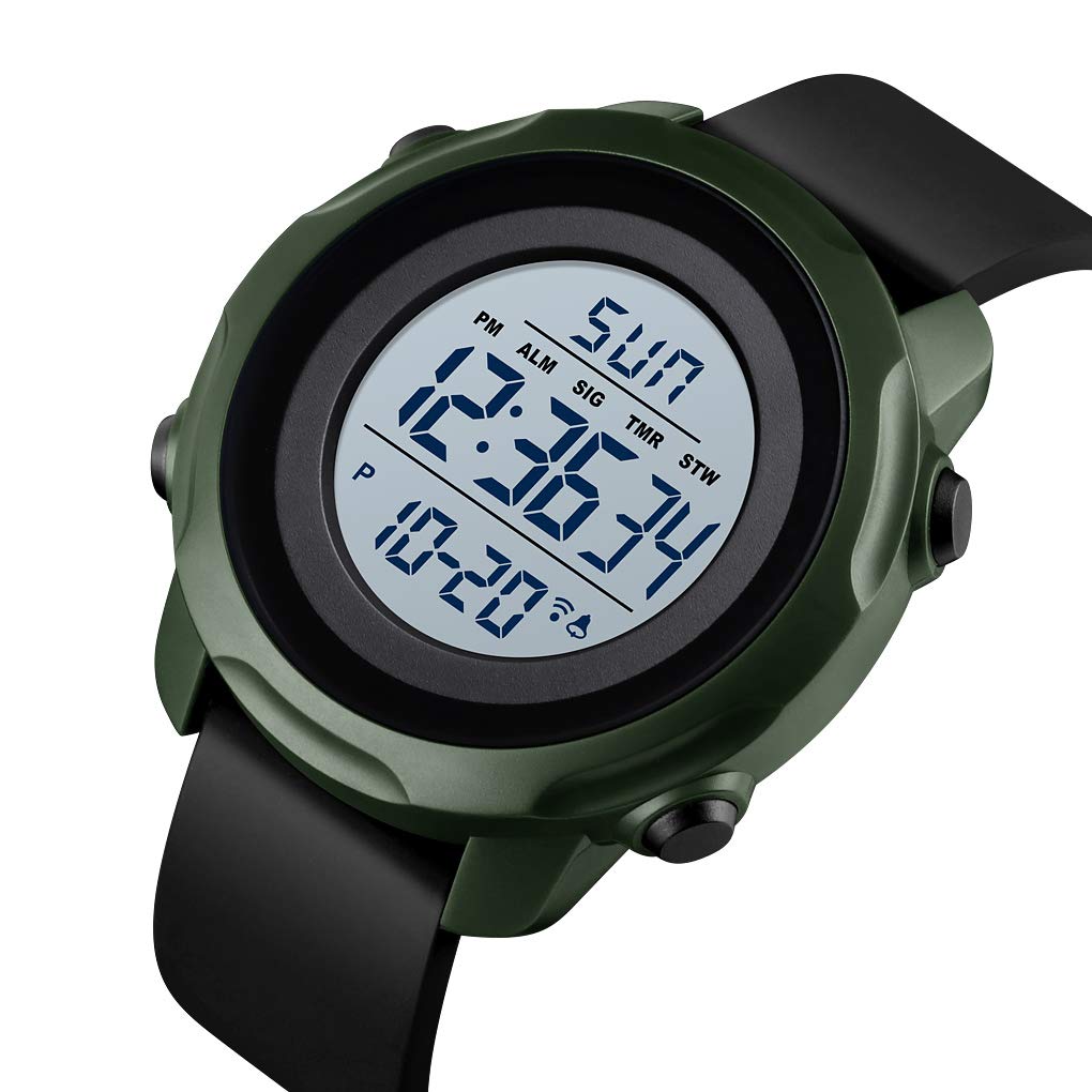 Foto 5 pulgar | Venta Internacional - Reloj Digital Deportivo Unisex Skmei 1540 A Prueba De Agua Con Alarma