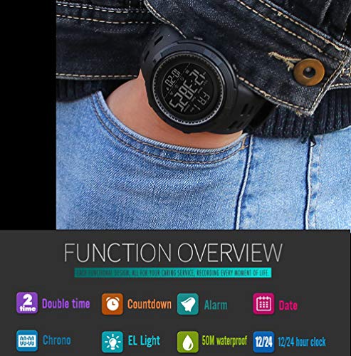 Foto 5 | Venta Internacional - Reloj Digital Gosasa S Shock Military Army Impermeable Para Hombre