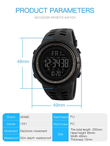 Foto 8 pulgar | Venta Internacional - Reloj Digital Gosasa S Shock Military Army Impermeable Para Hombre