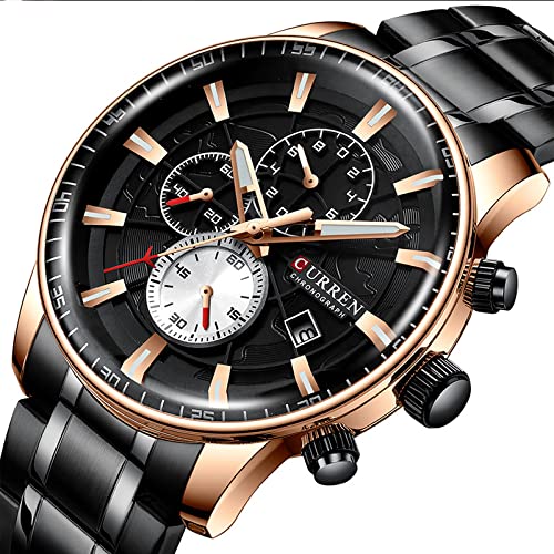 Foto 3 pulgar | Venta Internacional - Reloj Matkasur Para Hombre, Para Citas, Deportes, Resistente Al Agua, 30 M A 50 M