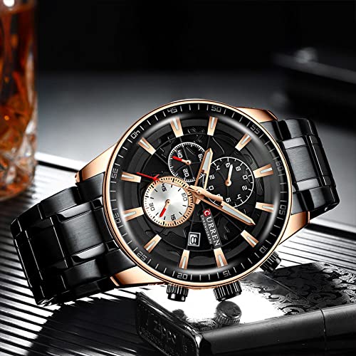 Foto 5 pulgar | Venta Internacional - Reloj Matkasur Para Hombre, Para Citas, Deportes, Resistente Al Agua, 30 M A 50 M