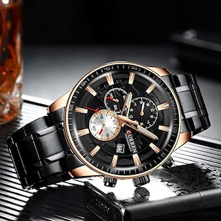 Foto 4 | Venta Internacional - Reloj Matkasur Para Hombre, Para Citas, Deportes, Resistente Al Agua, 30 M A 50 M