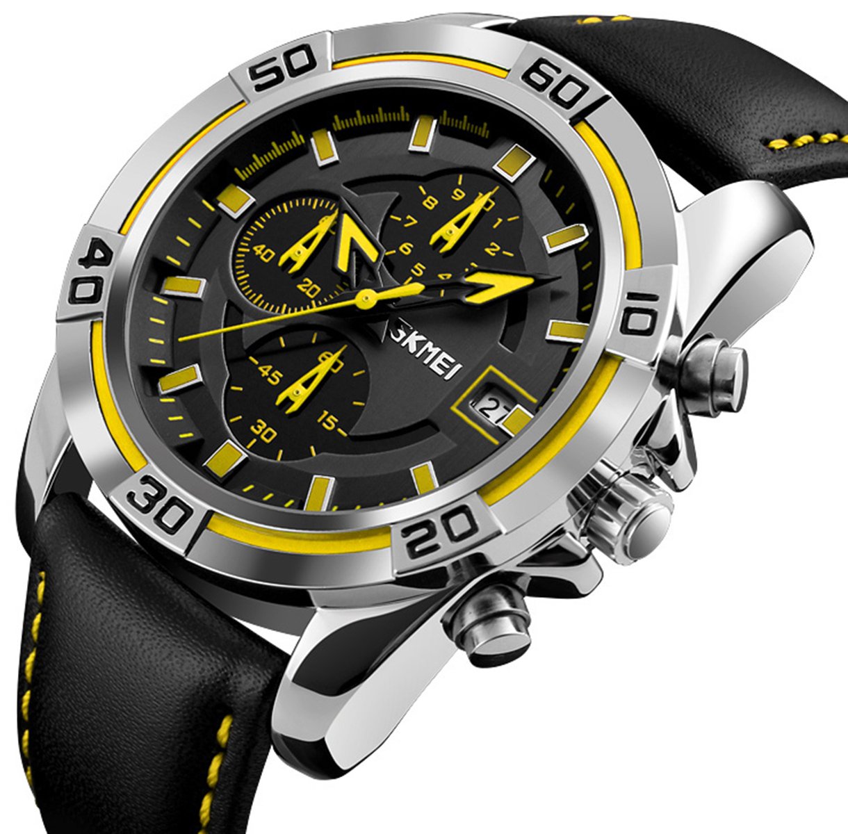 Foto 3 pulgar | Venta Internacional - Reloj Mastop Pilot Aviator Military Chronograph Para Hombre
