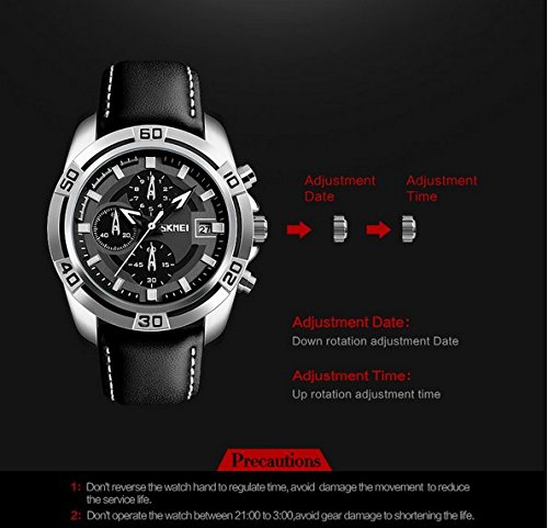 Foto 4 pulgar | Venta Internacional - Reloj Mastop Pilot Aviator Military Chronograph Para Hombre