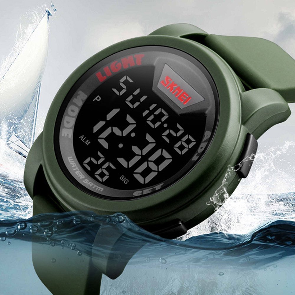 Foto 5 pulgar | Venta Internacional - Reloj Deportivo Digital Skmei Con Pantalla Led Impermeable Para Hombre